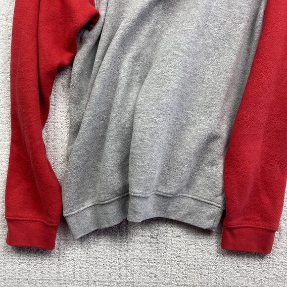 Y2K Montreal Canadiens Grey / Red Hoodie NHL Ice Hockey Pullover Men Sz S VTG - Picture 11 of 12